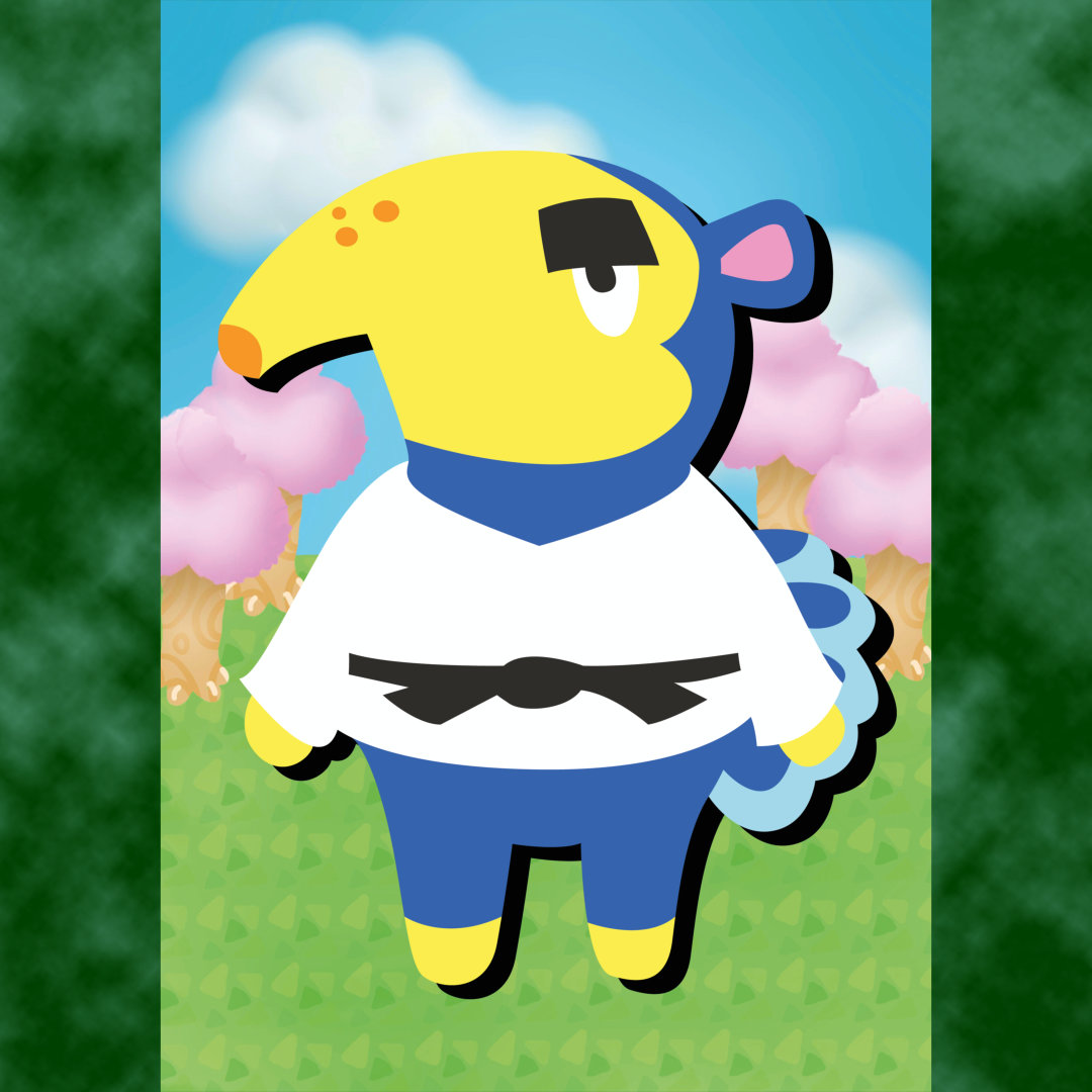 PRINT075 Animal Crossing Cyrano.jpg